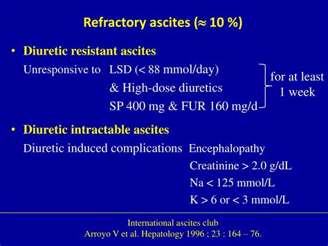 PPT - Approach - Management of ascites in cirrhotic patients Dr ...