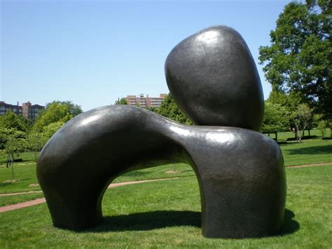 Henry Moore 'Sheep Piece' 1972, 1959, Nelson-Atkins Museum Sculpture ...