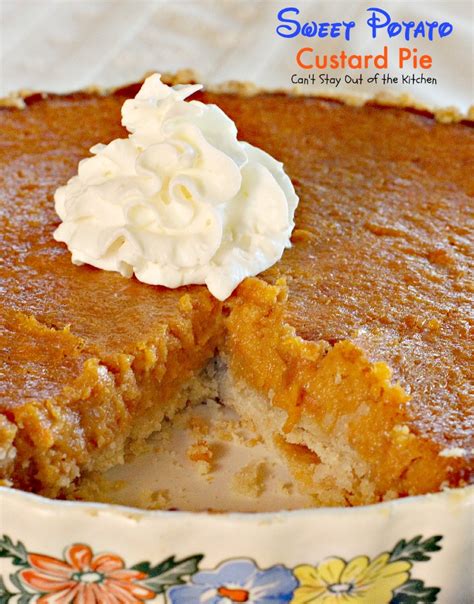 Sweet Potato Custard Pie – IMG_4148 – Can't Stay Out of the Kitchen