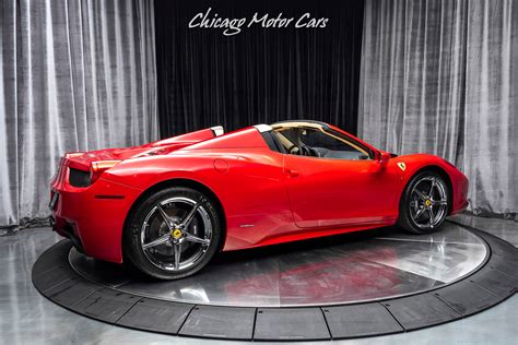 Used 2014 Ferrari 458 Spider Convertible Only 9k Miles SERVICED! LOADED ...