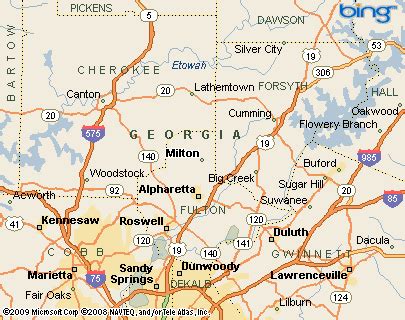 Where is Milton, Georgia? see regional map & more