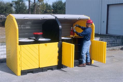 ULTRATECH Spill Containment Pallets, Covered, 75 gal per compartment Spill Capacity, 9,000 lb ...