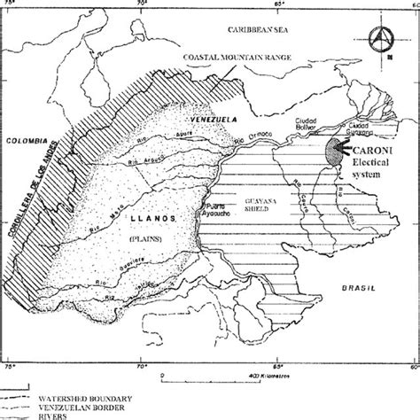 The Orinoco River basin | Download Scientific Diagram