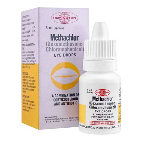 Buy Remington Pharmaceuticals Methachlor Eye Drops, 5ml Online at ...