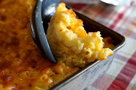 Southern Macaroni and Cheese Casserole Recipe | The Domestic Diva