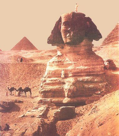 HISTORY OF THE CONSERVATION OF THE SPHINX