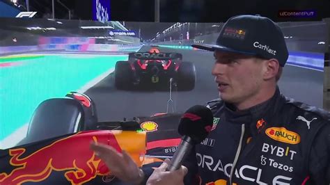 Max Verstappen Post Race Interview : formula1