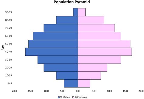 How to Create a Population Pyramid in Excel