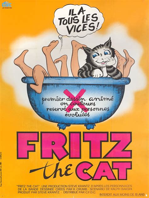 Fritz the Cat Original 1972 French Grande Movie Poster - Posteritati ...