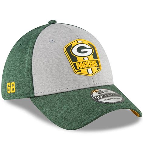 Men's Green Bay Packers New Era Heather Gray/Green 2018 NFL Sideline ...