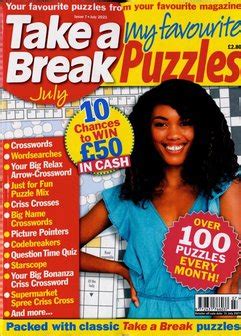 Take A Break My Favourite Puzzles Magazine Subscription - American ...