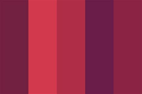 Red and Purple Color Palette | Purple color palettes, Red colour ...