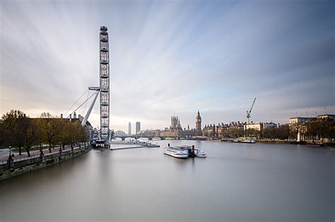 The London Eye from Hungerford Bridge