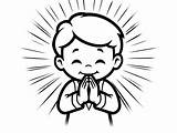 Praying Hands Coloring Page  sketch template