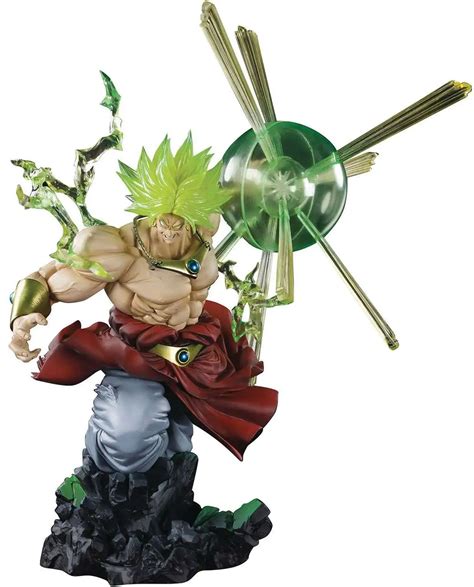 Dragon Ball Z Figuarts ZERO Super Saiyan Broly 12.6 Statue The Burning Battles, Damaged Package ...