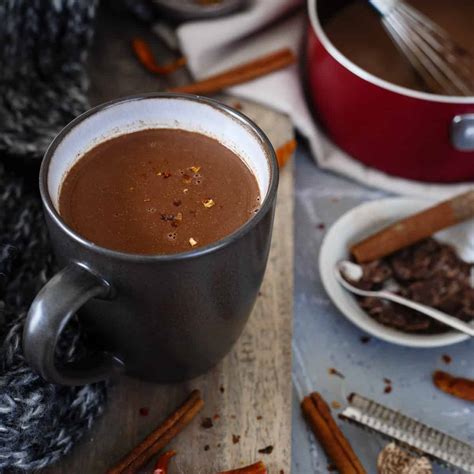 Mexican Hot Chocolate - A Creamy, Spicy Winter Treat