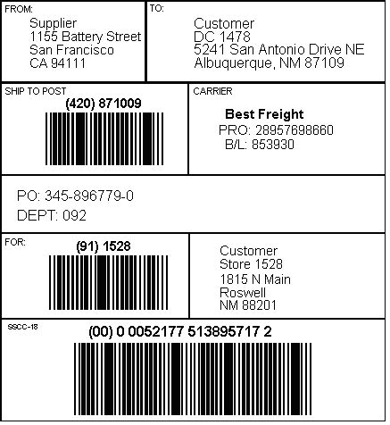 30 Amazon Shipping Label Example - Labels Design Ideas 2020