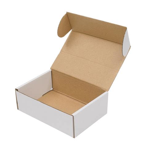White Corrugated Shipping Mailer Packing Box Boxes 6x4x2 6x4x3 6x4x4 50 ...