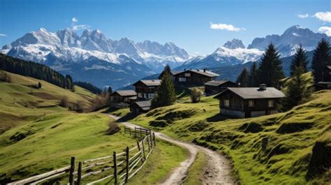 Premium AI Image | Summer in the Dolomites