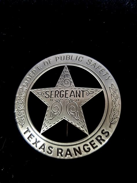 Texas Rangers Sergeant - COLLECTORS-BADGES.COM