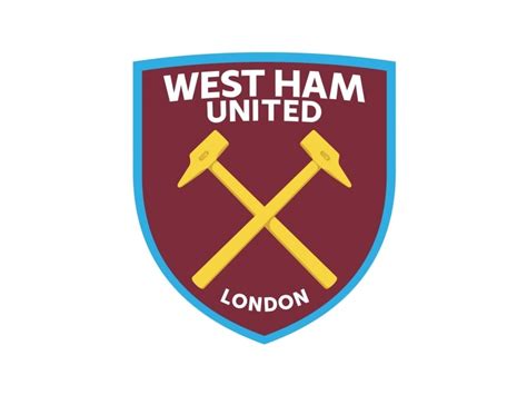 West Ham United London Logo PNG vector in SVG, PDF, AI, CDR format