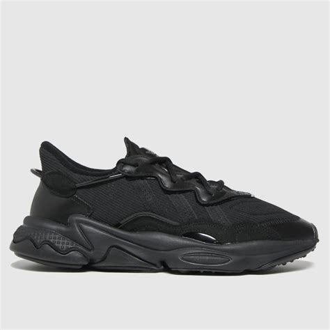 Adidas Black Ozweego Trainers - Trainerspotter