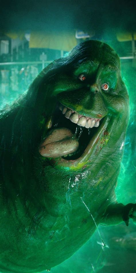 1080x2160 Slimer in Ghostbusters One Plus 5T,Honor 7x,Honor view 10,Lg Q6 , Backgrounds, and HD ...