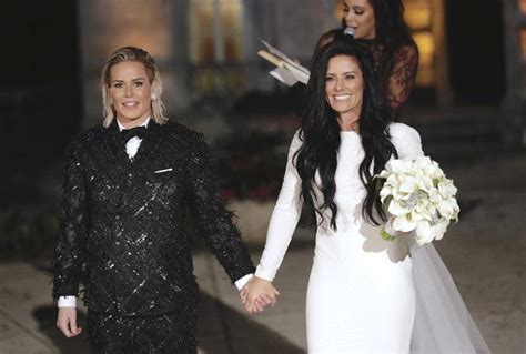 Ali Krieger And Ashlyn Harris Tie The Knot In A Magical Wedding ...