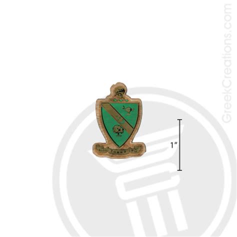 Alpha Gamma Rho Small Raised Wooden Crest by Greek Creations