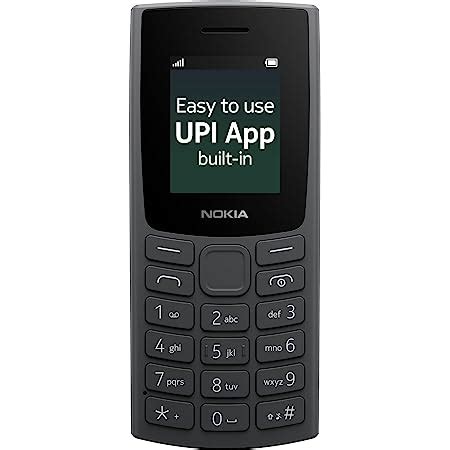 Nokia All-New 105 Keypad Phone with Built-in UPI Payments, Long-Lasting Battery, Wireless FM ...