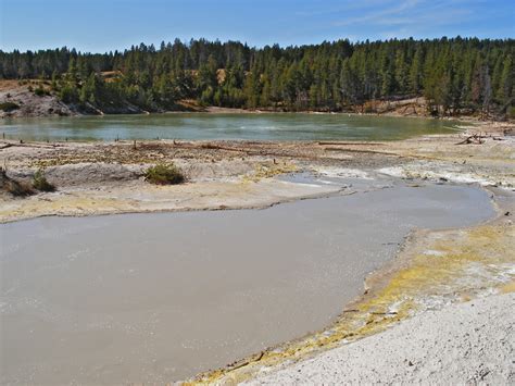 Sour Lake: Mud Volcano Group, Yellowstone National Park, Wyoming