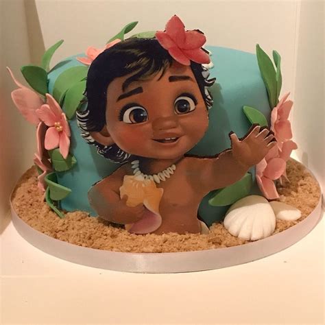 Baby Moana Cake with regard to Inspiration - Birthday Ideas Make it | Moana cake, Moana theme ...