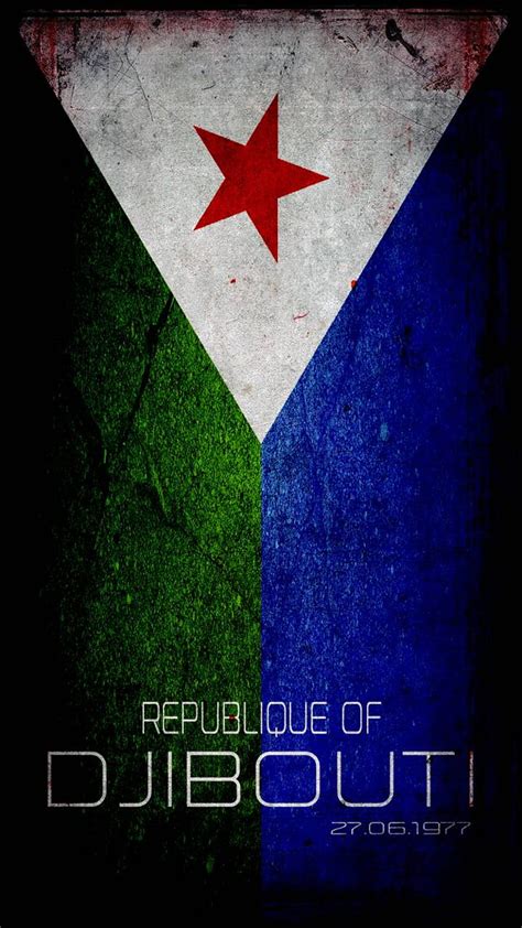 Djibouti by Idroenguela, djibouti flag HD phone wallpaper | Pxfuel