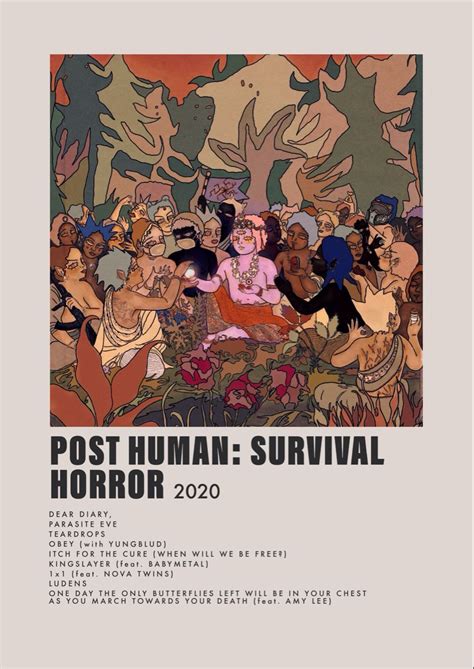 'post human: survival horror' light poster in 2022 | Post human, Bring ...