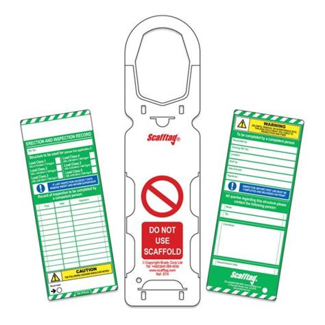 Scafftag Kit - 10 Holders - 20 Inserts - 1 Pen | CMT Group