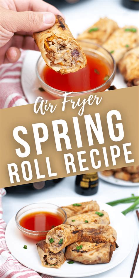 Air Fryer Spring Roll Recipe | More Chicken Recipes