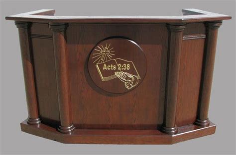 Church Wood Pulpit, Podium, Lectern Custom No 7. – Podiums Direct