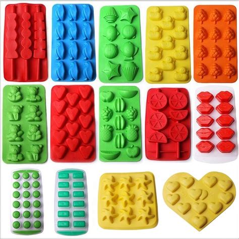 Silicone Molds for Variously Shaped Ice Cubes in 2020 | Ice cube maker, Silicone ice trays ...