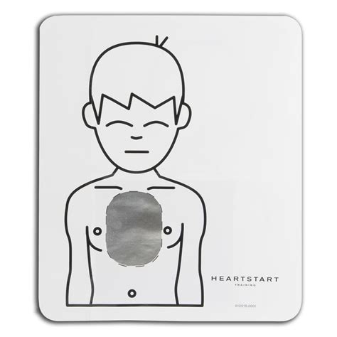 Philips Infant-Child Pad Placement Guide for OnSite & FRx AED training ...