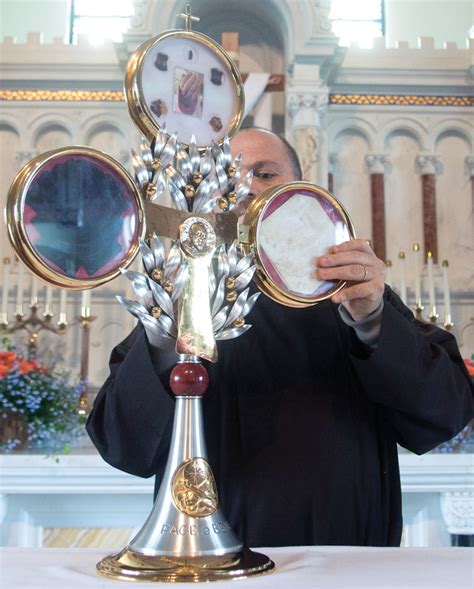 Padre Pio's relics displayed in Selinsgrove church | News | dailyitem.com