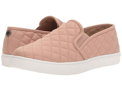 Steve Madden Ecntrcqt Sneaker (Blush) Women's Slip on Shoes. Stand up and stand out in these ...