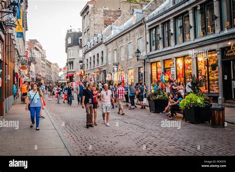 st paul street montreal Stock Photo - Alamy