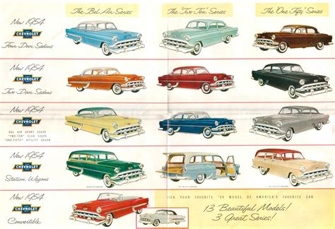 1955 Chevy Factory Colors