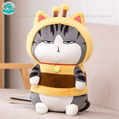 Mèo Hoàng Thượng Bông Cosplay Ong Đa Dạng Kích Thước — Gấu Bông Online