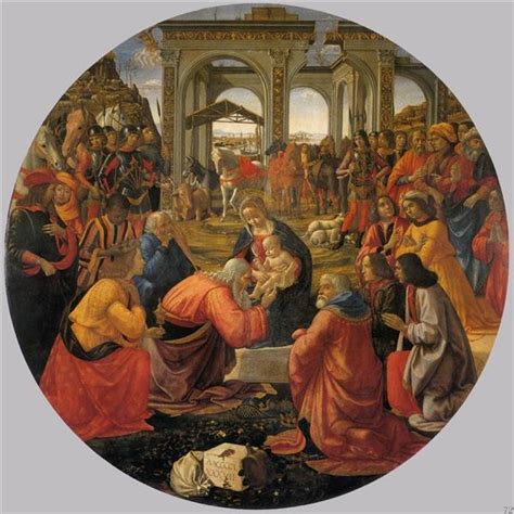 The Adoration of the Magi, 1487 - Domenico Ghirlandaio - WikiArt.org