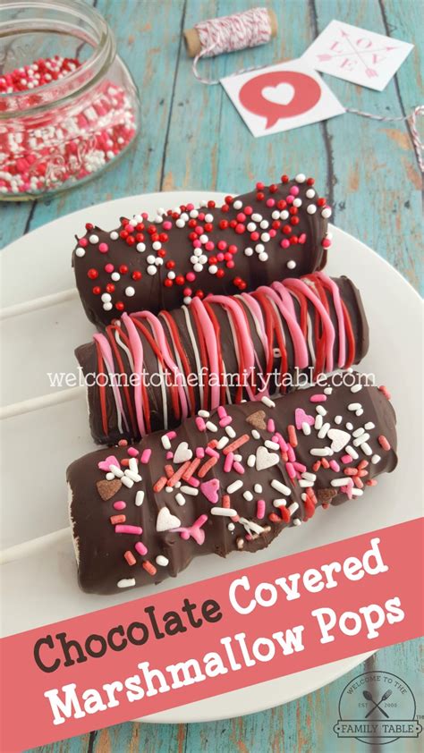 Chocolate Covered Marshmallow Pops - Welcome to the Family Table®