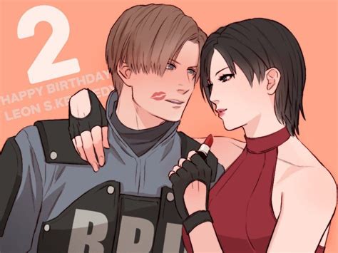 Ada and Leon by SARDINE RE2 Ada Resident Evil, Resident Evil Video Game, Leon S Kennedy ...