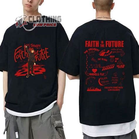 Louis Tomlinson 90S Vintage Shirt, Faith In The Future World Tour Merch - ClothingLowPrice