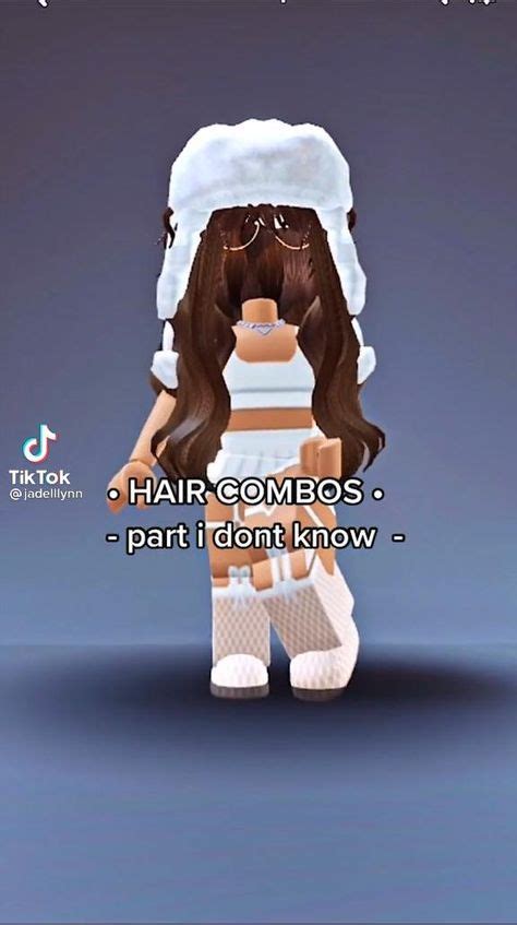 18 ☁Hair Combos☁ ideas in 2021 | cool avatars, roblox roblox, roblox