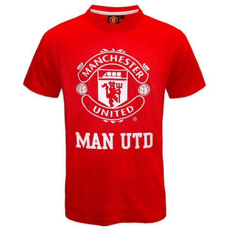 Manchester United Football Club Official Soccer Gift Mens Graphic T ...